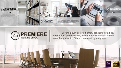 Minimal Corporate Slideshow - Premiere Pro