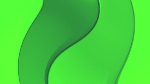Simple Green Wavy Transition