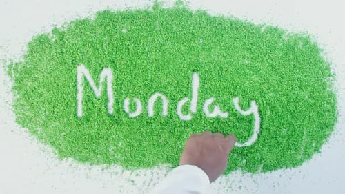 Green Writing Montag