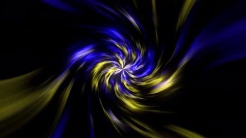 Digitales Lichtzeitportal, abstrakter Hintergrund.