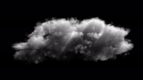 Dunkle Wolke