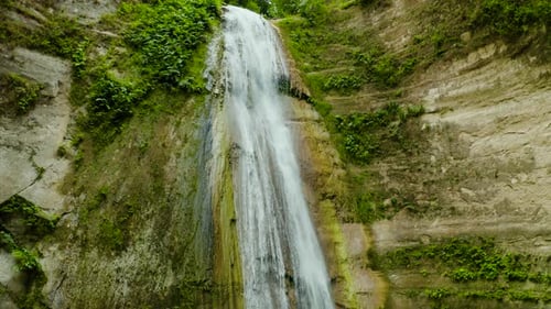 Beautiful Tropical Waterfall Philippines Cebu