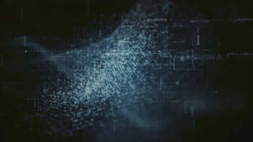 Fondo de simulación futurista Metaverse Matrix 09