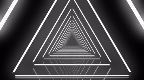 Neon Light Vj Tunnel 08