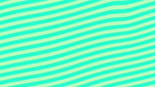 Abstract Waving Striped Background Loop