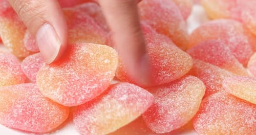 Heart shape candy