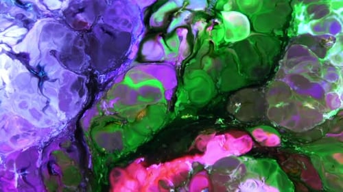 Abstract Liquid Paint Mixing Background