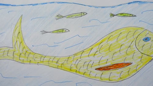 Fishes Drawing