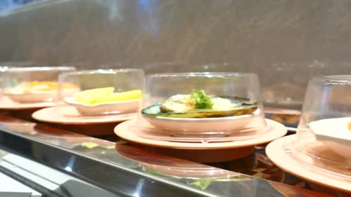 cinta transportadora de sushi