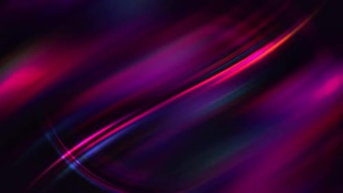 Farbige imaginäre Stoff-Wellenschleife - Dark Wave Loop