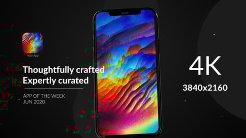 Phone 11 Pro App Presentation 4K Mockup