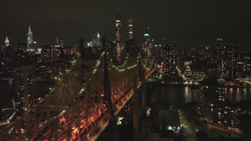 Queensboro Bridge Towards Manhattan