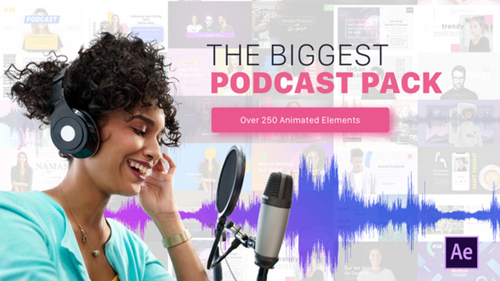 Podcast Audio Visualization, Product Promo ft. podcast audio visualizer ...
