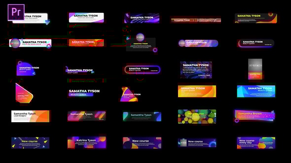 Cover for Pop Lower thirds