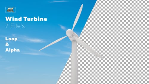 Windturbine 4K