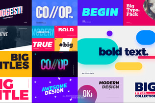 Big Bold Titles | FCPX & Apple Motion