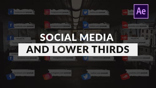 Social Media and Lower Thirds Pack
