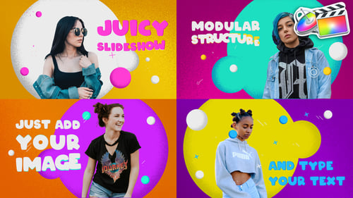 Colorful Slideshow | FCPX