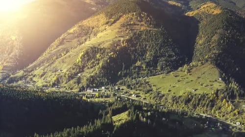 Sun Mountain Village at Pine Forest Aerial