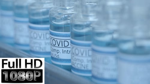 Covid 19 Vaccine Medical Line Production 1080p