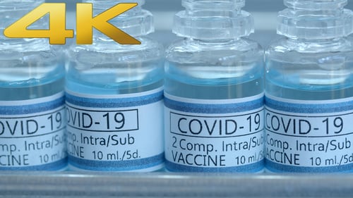 Covid 19 Vaccine Line Production Of Ampoules