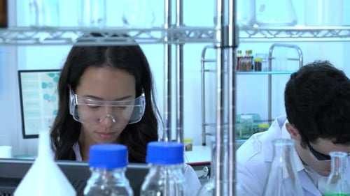 Scientist in laboratory