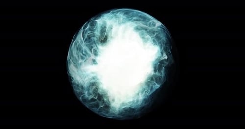 Magical and Mystical orb visual effect.