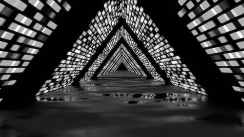 Fundo de triângulo branco