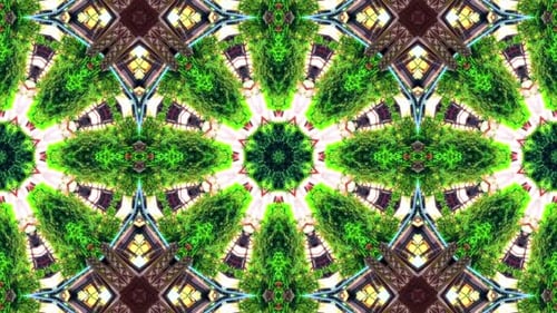 Green Color Abstract Background