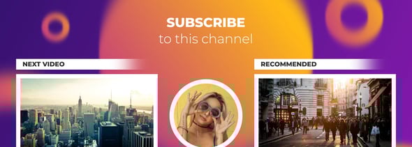 YouTube End Screen Set 2