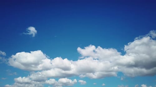Sky in Summer During the Peaceful Holiday