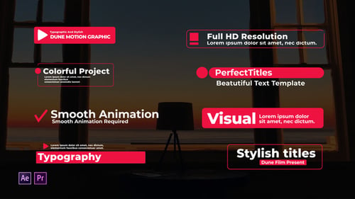 Dynamic Text Animation Pack with Modern Lower Thirds