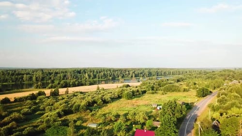 Western Dvina River Near The Villages Of Belikovo And Khotolya 05