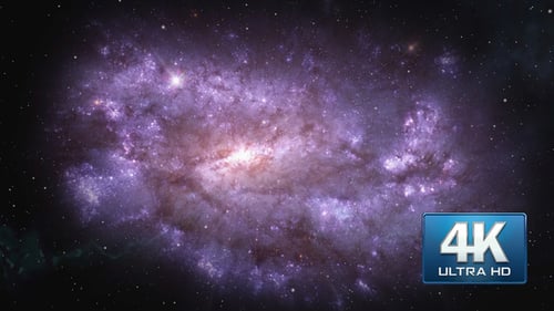 Vol vers une galaxie lointaine