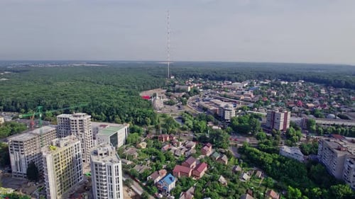 Multi Storey Buildings Near Forest