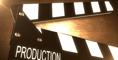 Cinematic Clapper Background - Looped