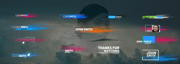 Creative Stripes Lower Third