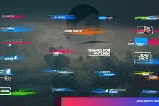 Creative Stripes Lower Third