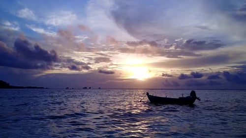 Aerial texture of lagoon beach trip by water with sand background