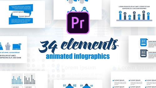 Corporate Infographics Vol.30 for Premiere Pro