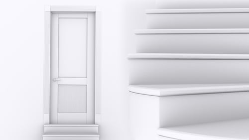 Staircase to Door Open V2