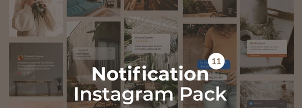 Notification Instagram Pack | Vertical and Square