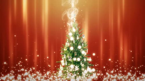 Christmas Tree Loop 4K