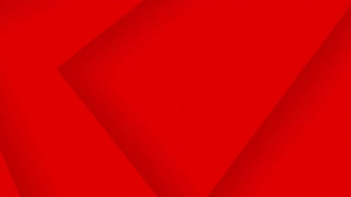 Modern Geometric Red Polygonal Background Animation