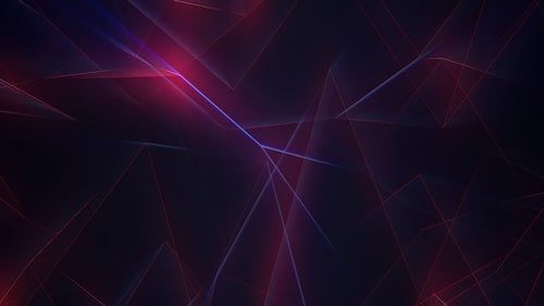 Glowing Lines Background Loop