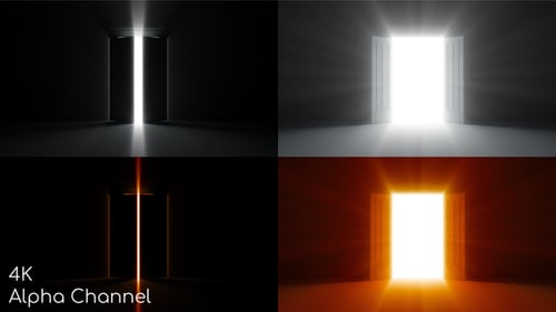 Double Door Opening Shine 4K