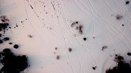 From Great Heigh Fairytale Mountain Landscape Snow Covered Alpine Sharp Peaks