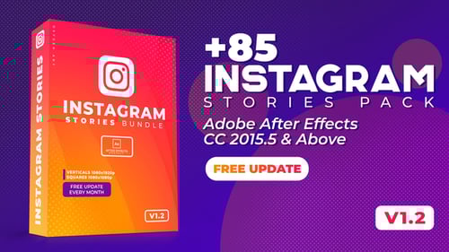 Dynamic Instagram Stories Bundle with Animated Text and Modern Designs