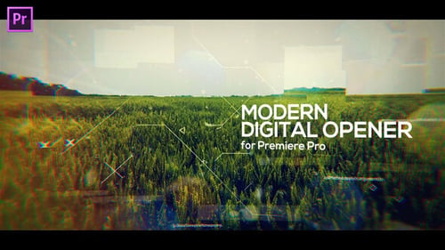 Modern Digital Opener for Premiere Pro