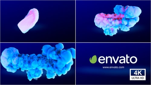 Premium Smoke Logo 4K